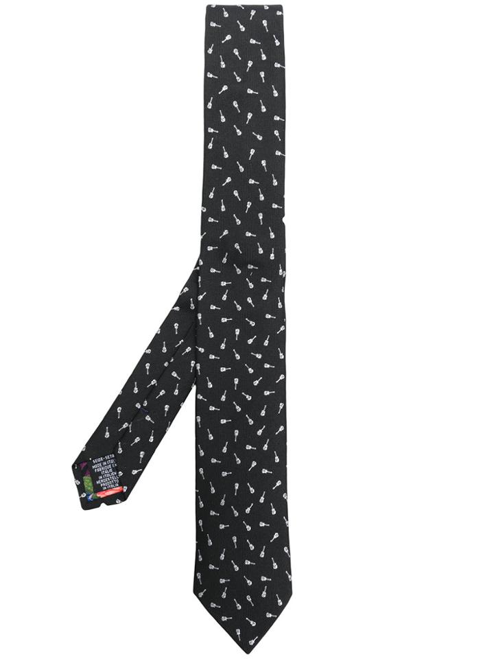 Paul Smith Guitar Tie - Black