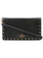 Coach Coach 32444 B4/bk Leather/fur/exotic Skins->leather - Black