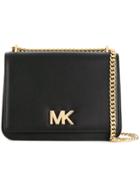Michael Michael Kors Large Chain Shoulder Bag - Black