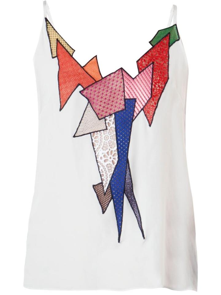 Christopher Kane Smash Motif Cami Top