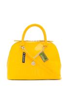 Versace Jeans Couture Embossed Logo Tote Bag - Yellow