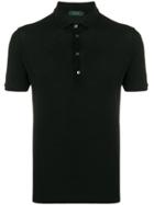 Zanone Slim-fit Polo Shirt - Black