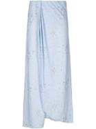 Baja East Long Wrap Skirt