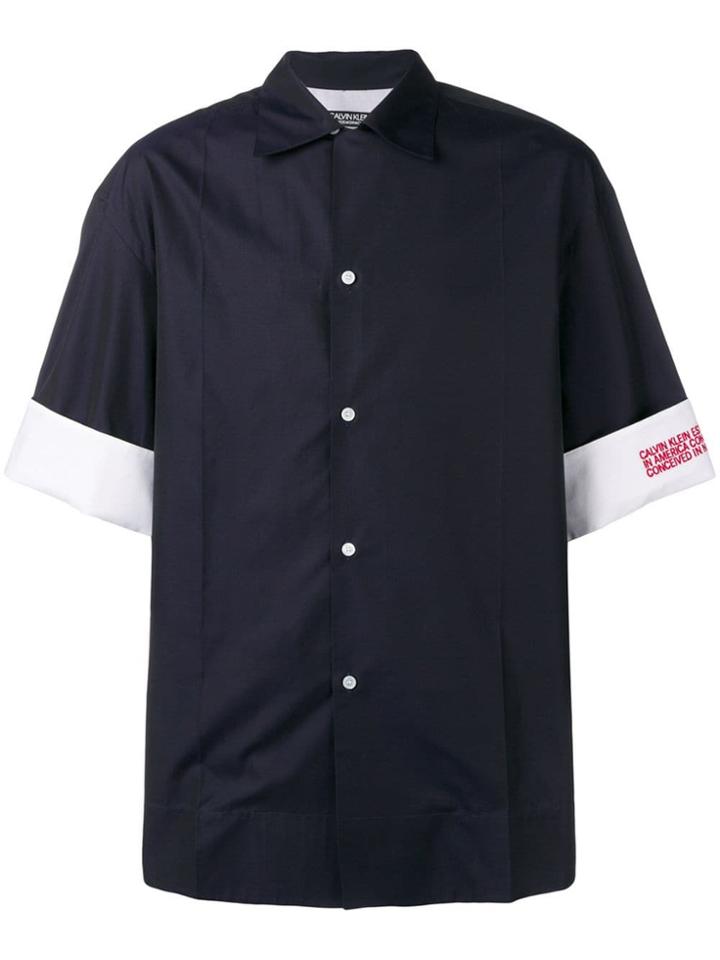 Calvin Klein 205w39nyc Logo Shirt - Blue