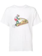The Elder Statesman - Jet Ski Print T-shirt - Men - Silk/cashmere - M, White, Silk/cashmere