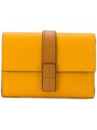 Loewe Foldover Wallet - Yellow & Orange