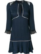 Just Cavalli Teardrop Short Dress - Blue