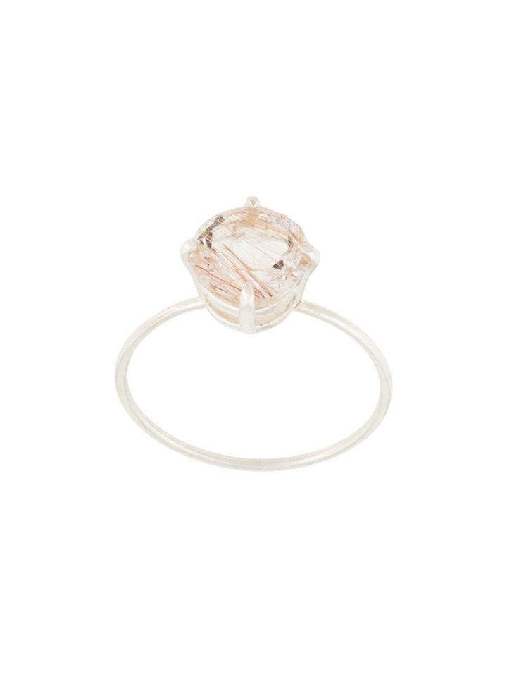 Natalie Marie Rutilated Quartz Ring - Neutrals
