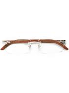 Cartier - 'decor C' Glasses - Men - Wood/metal - One Size, Brown, Wood/metal