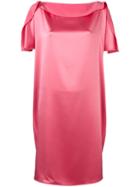 Gianluca Capannolo Cocktail Shift Dress - Pink