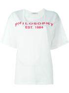 Philosophy Di Lorenzo Serafini Logo Print T-shirt