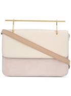 M2malletier - Bar Crossbody Bag - Women - Leather/suede - One Size, Nude/neutrals, Leather/suede
