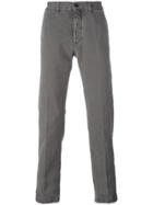 Berwich Straight Trousers - Brown