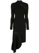 Alice+olivia Asymmetric Hem Dress - Black