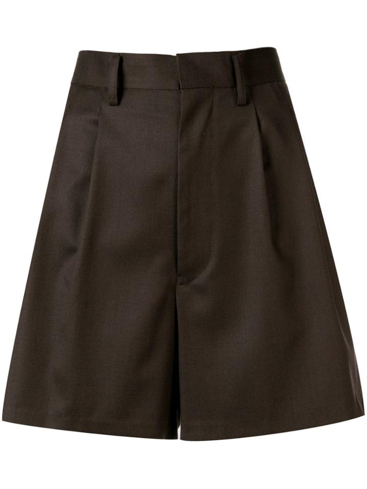 Junya Watanabe Short Wide Shorts - Brown