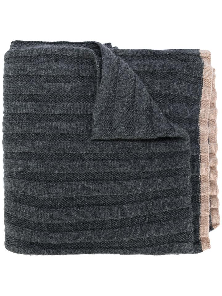 Brunello Cucinelli - Cashmere Tassled Scarf - Men - Cashmere - One Size, Grey, Cashmere