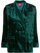 F.r.s For Restless Sleepers Double Breasted Jacket - Green