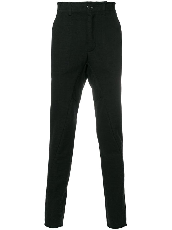 The Viridi-anne Jersey Panel Trousers - Black