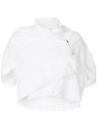 Comme Des Garçons Vintage Lace Trim Top - White