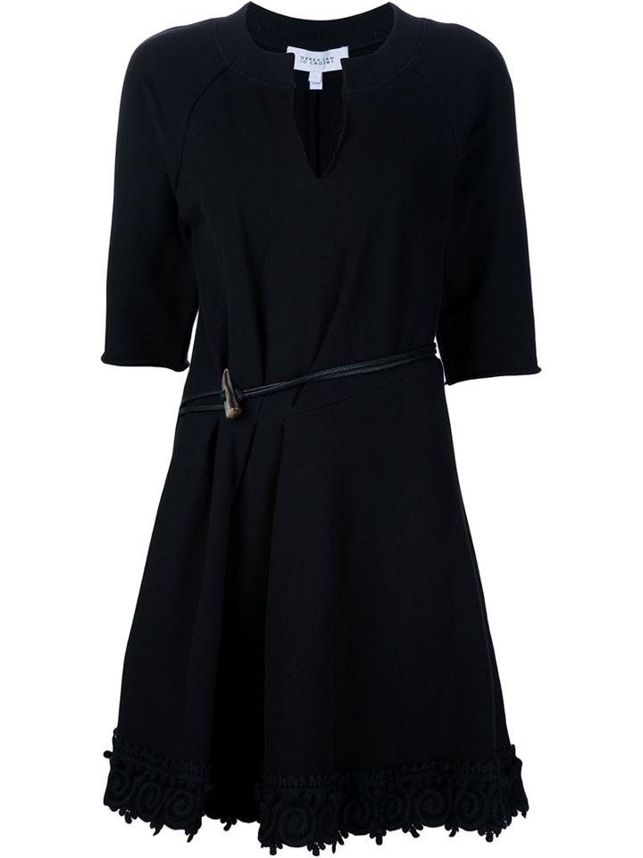 Derek Lam 10 Crosby Flared Belted Dress