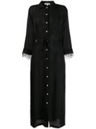 Giacobino Bead Trimmed Dress - Black