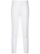 Le Tricot Perugia Slim-fit Tailored Trousers - White