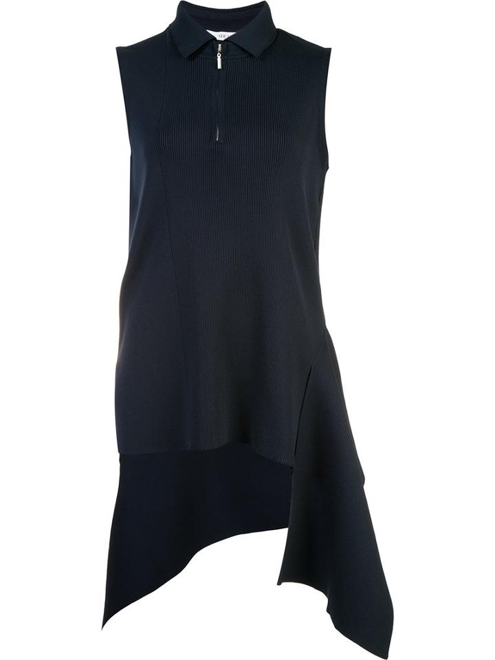 Adeam Art Zipped Tank, Women's, Size: Medium, Black, Polyester