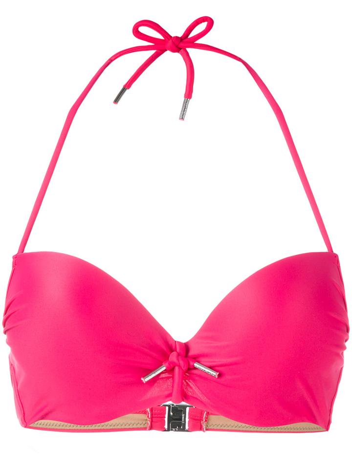 Marlies Dekkers - Musubi Push Up Bikini Top - Women - Nylon/polyester/spandex/elastane - 85c, Pink/purple, Nylon/polyester/spandex/elastane