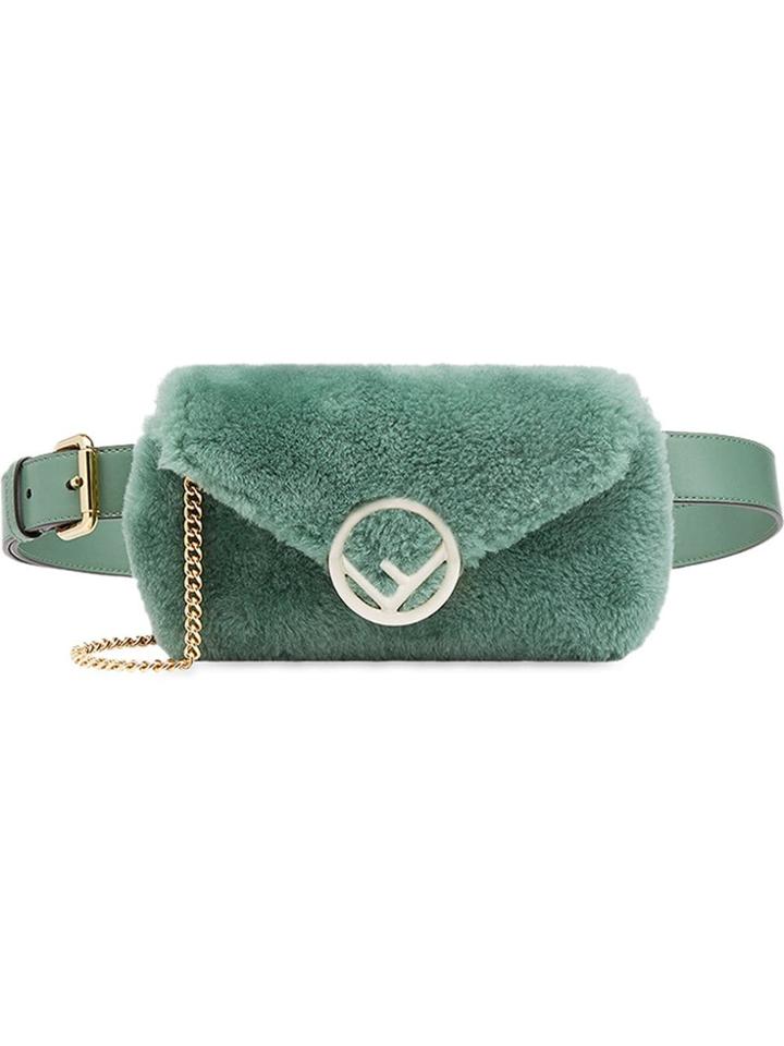 Fendi Belt Pouch - Green