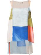 Rosetta Getty Patchwork Camisole Top - Multicolour
