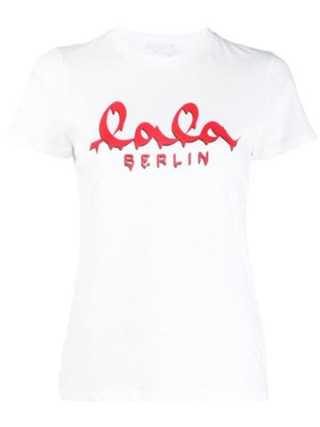 Lala Berlin Logo T-shirt - White