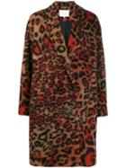 Lala Berlin Leopard Pattern Coat - Multicolour