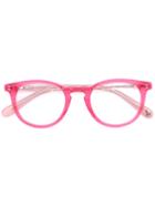 Stella Mccartney Kids Two-tone Round Eyeglasses, Pink/purple