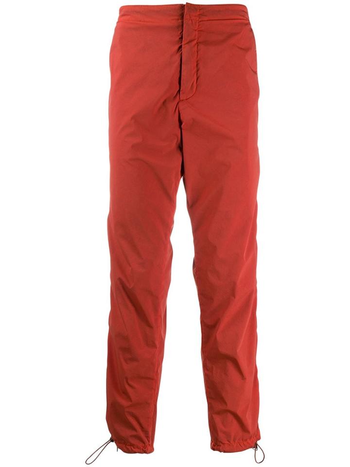 Heron Preston Side Zipped Trousers - Red