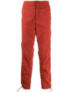 Heron Preston Side Zipped Trousers - Red