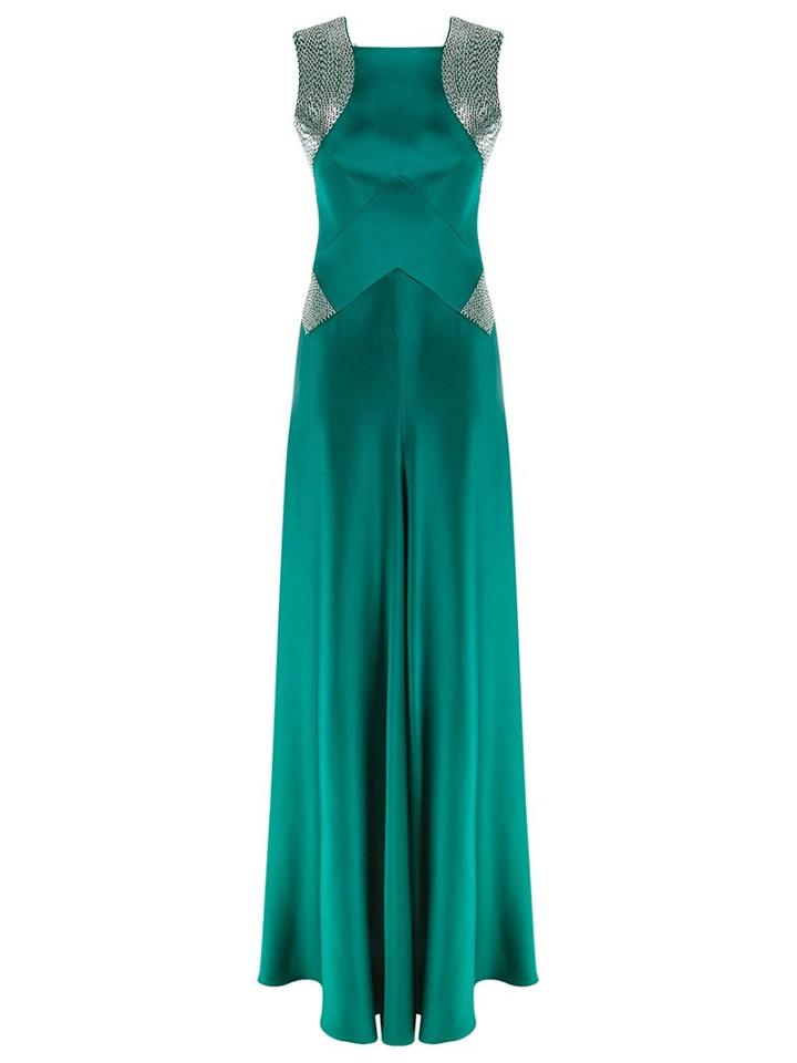 Reinaldo Lourenço Bead Embroidered Gown