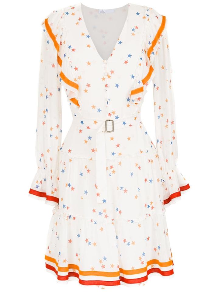 Nk Printed Silk Dress - Neutrals