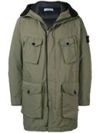 Stone Island Multi-pocket Coat - Green