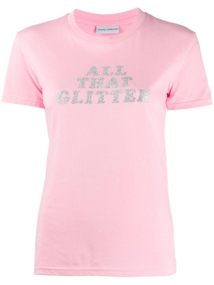 Chiara Ferragni Logo T-shirt - Pink