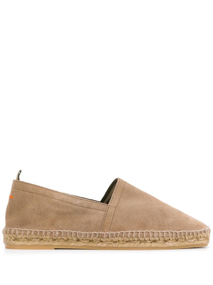 Castañer Suede Espadrilles - Brown