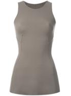 Rick Owens Lilies Fitted Vest Top - Grey