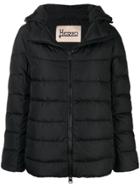 Herno Padded Hooded Jacket - Black