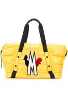 Moncler Power Chicken Logo Padded Tote - Yellow