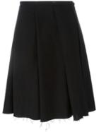 Nostra Santissima 'camilla' Skirt, Women's, Size: Large, Black, Linen/flax/wool