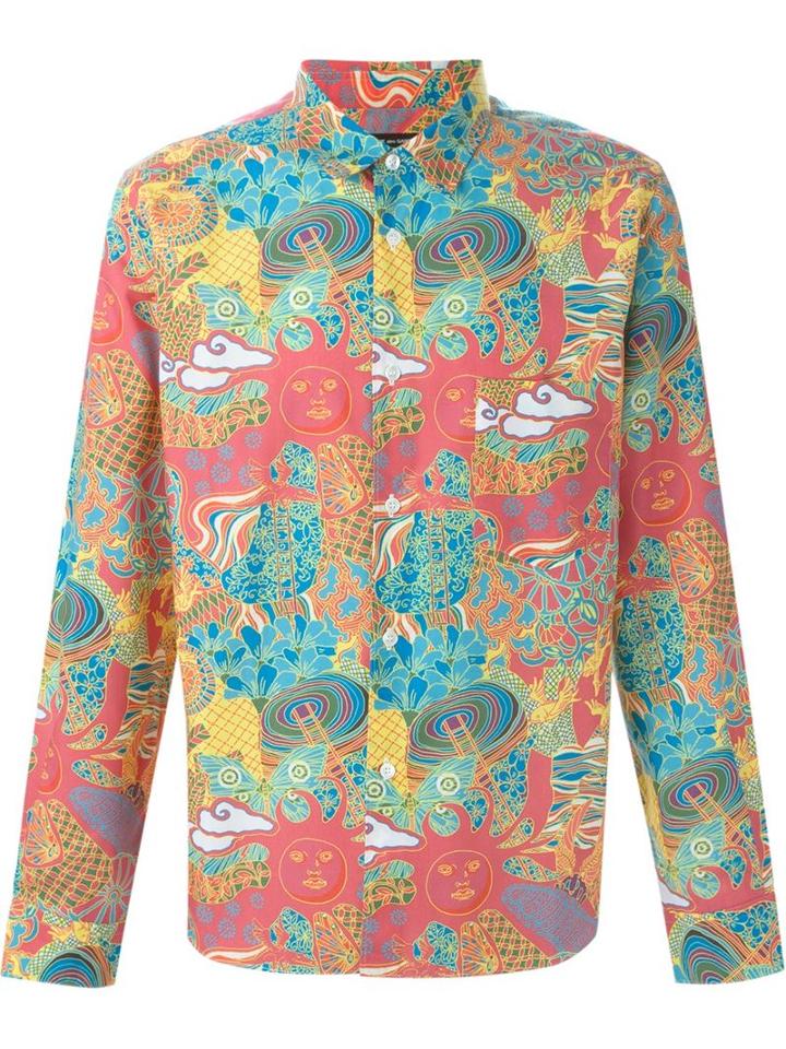Comme Des Garcons Vintage Psychedelic Print Shirt