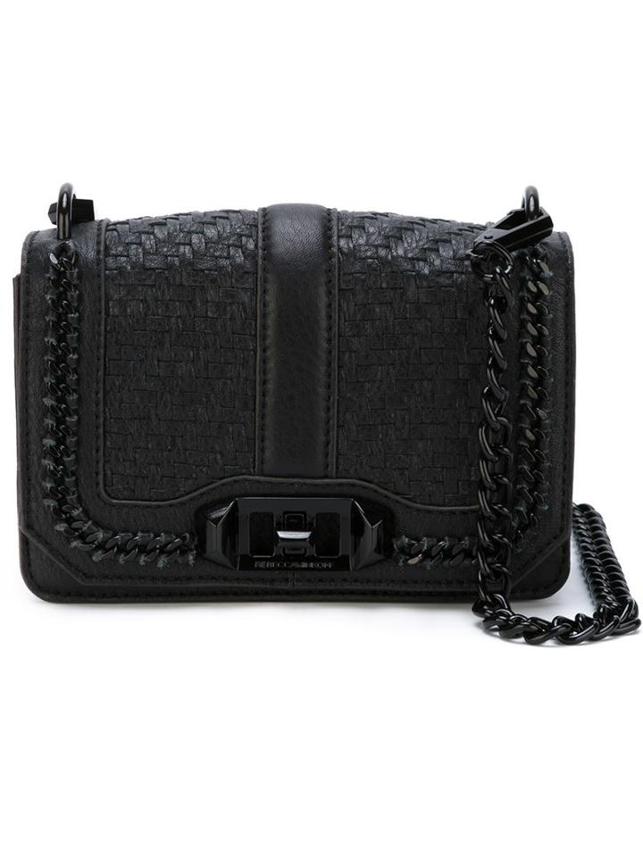 Rebecca Minkoff Love Crossbody Bag, Women's, Black, Calf Leather