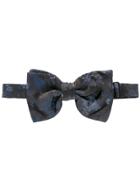 Dolce & Gabbana Jacquard Bow Tie - Blue