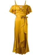 Temperley London Carnation Dress - Yellow & Orange