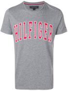 Tommy Hilfiger Brand Print T-shirt - Grey