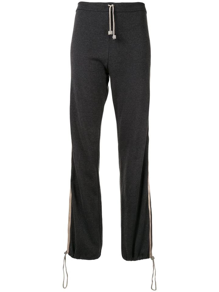 Chanel Pre-owned Sports Line Track Pants - Grey